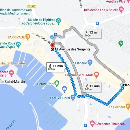 Port Dauphin Ii,t3 Centre Port Avec Parking, Piscine, Clim, Wifi Lägenhet