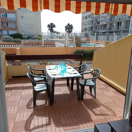 Lägenhet Port Dauphin Ii,t3 Centre Port Avec Parking, Piscine, Clim, Wifi *