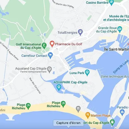 Port Dauphin Ii, T3, 6 Pers, Piscine, Parking, Wifi, Centre Port