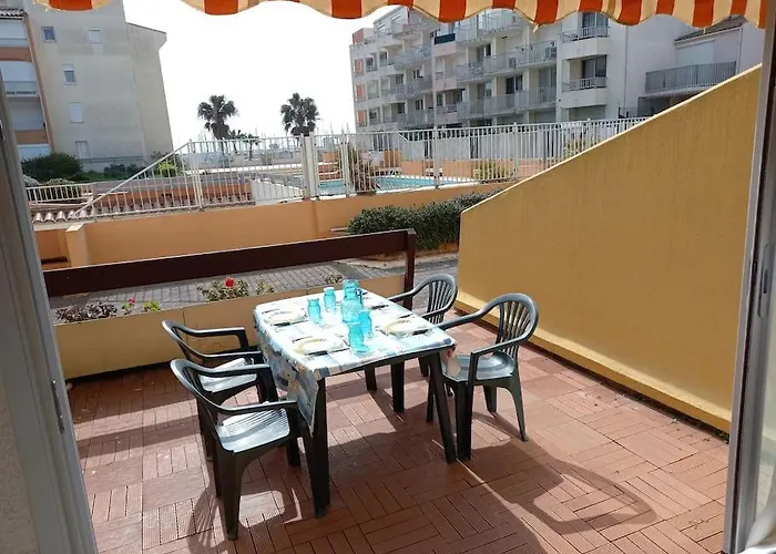 Port Dauphin Ii,t3 Centre Port Avec Parking, Piscine, Clim, Wifi * Agde