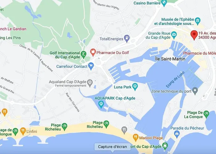 Port Dauphin Ii,t3 Centre Port Avec Parking, Piscine, Clim, Wifi